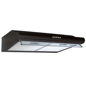 Okap kuchenny, pochłaniacz, podszafkowy, 60 cm, berdsen, BE-10-A, czarny