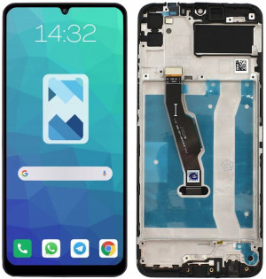 Wyświetlacz Lcd Ekran Dotyk Do Huawei Y6p + Ramka