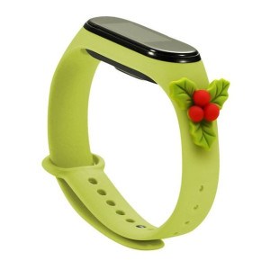 Strap Xmas opaska do Xiaomi Mi Band 6 / Mi Band 5 silikonowy pasek bransole