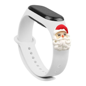 Strap Xmas opaska do Xiaomi Mi Band 6 / Mi Band 5 silikonowy pasek bransole