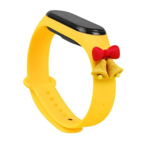 Strap Xmas opaska do Xiaomi Mi Band 6 / Mi Band 5 silikonowy pasek bransole