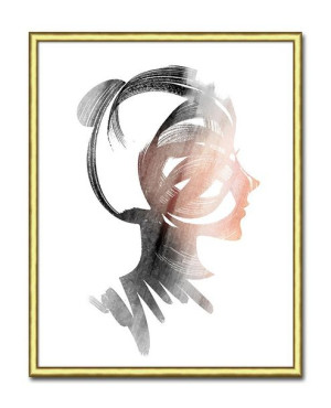 Obraz plakat sztuka współczesna 21x26cm