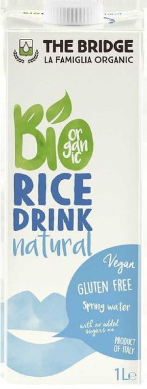Napój ryżowy naturalny bez glutenu 1l EKO The Bridge