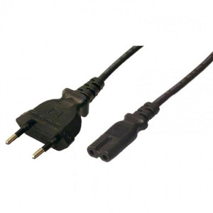 Kabel zasilający LogiLink Euro-8 VDE 1.8m