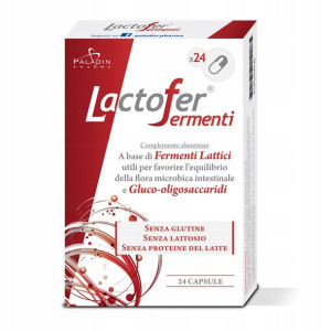 PROBIOTYK/PREBIOTYK Lactofer Fermenti - flora, jelita, zaparcia