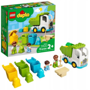 LEGO DUPLO - Śmieciarka i recykling (10945)