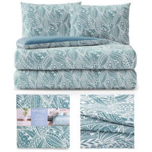 AmeliaHome Pościel bawełniana MEXICA MEXICA/200x220 + 80x80*2 kwiaty
