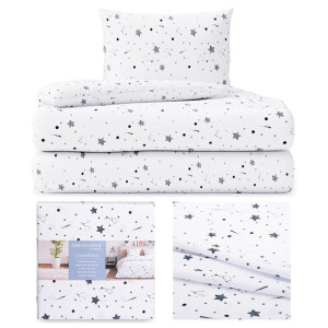 AmeliaHome Pościel bawełniana CONSTELLATION 155x220 + 80x80*1 gwiazdki