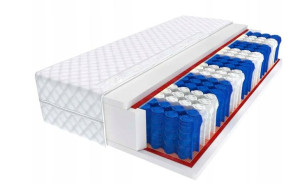 Materac kieszeniowy 90x200 pocket KOMFORT kokos wygodny