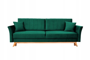 Kanapa Sofa Wersalka retro PRL do salonu rozkładana funkcja spania Madi