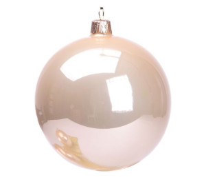 Bombki Bombka Szklane 10 Cm Szampan Emalia