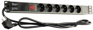 Listwa Zasilająca Rack 19 Cali Getfort Lgf-06-z