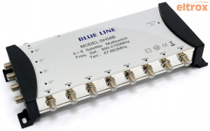 MULTISWITCH BLUE LINE SH58B LINE 5/8 8 odbiorców