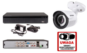 Monitoring Sklepu Kamera Hd Ir25m + Rejestrator