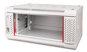 Szafa Rack Getfort 19 Cali 4u 600x450 Wisząca Biel