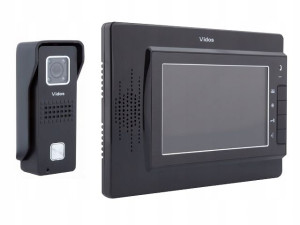 Wideodomofon Vidos Monitordomofon ekran 7' brama