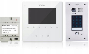 Wideodomofon Vidos DUO LCD TFT 4.3' M1022W/S1301D