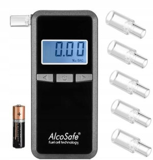Alkomat elektrochemiczny BACscan AlcoSafe F8 Black