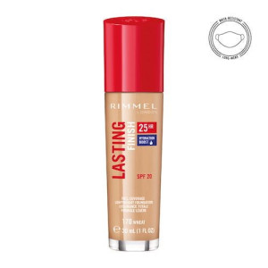 Rimmel Lasting Finish 25HR SPF20 długotrwały podkład do twarzy 170 Wheat 30