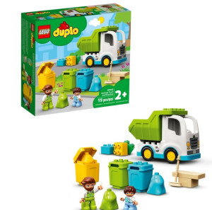 LEGO Duplo Śmieciarka i recykling 19szt. DUŻE DolinaKlockow