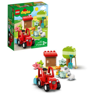 LEGO DUPLO Traktor i zwierzęta gospodarskie 27szt. DUŻE DolinaKlockow