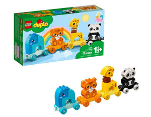 LEGO Duplo Pociąg ze zwierzątkami 15szt. DUŻE DolinaKlockow