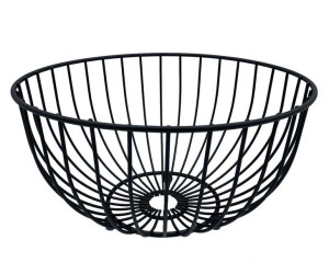 Lumarko Koszyk Stalowy Na Owoce 25cm Czarny 1704
