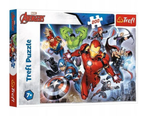Puzzle 200 Waleczni Avengersi Trefl