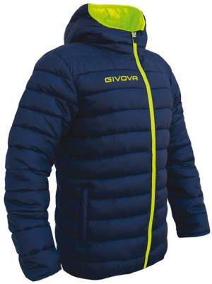 Kurtka Givova Olanda granatowo-limonkowa G013 0419