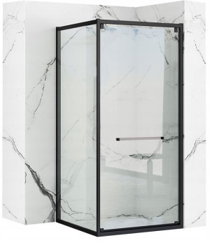 Kabina prysznicowa narożna Space IN Black 90x90