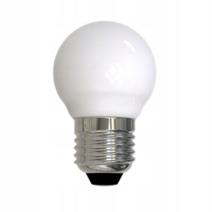Żarówka LED E27 2W 230V biała G45 kulka 5 sztuk