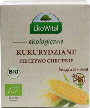 Pieczywo chrupkie kukurydziane bezglutenowe BIO 100 g EkoWital