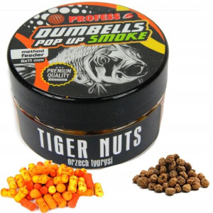 DUMBELLS POP UP PROFESS SMOKE FLUO Orzech Tygrysi