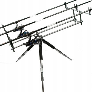 prof STANOWISKO KARPIOWE tripod JAXON 3x WĘDKA 06