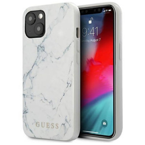 Oryginalne Etui IPHONE 13 MINI 5,4" Guess Hardcase Marble GUHCP13SPCUMAWH b