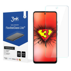 Niepękające szkło hybrydowe do Motorola Moto E30, 3mk FlexibleGlass Lite