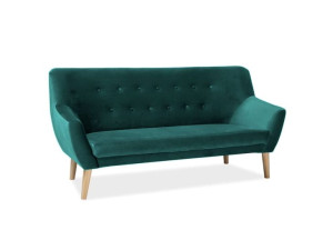 SOFA NORDIC 3 VELVET 78 zielona SIGNAL