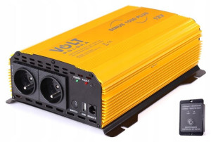 Przetwornica Sinus Plus 1500 12v / 230v 1000/1500w