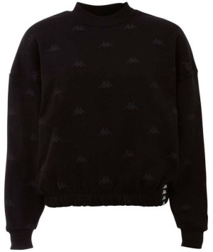 Bluza damska Kappa Ignara czarna 309091 19-4006