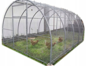 Wybieg / woliera / klatka kur, królików 3x8m