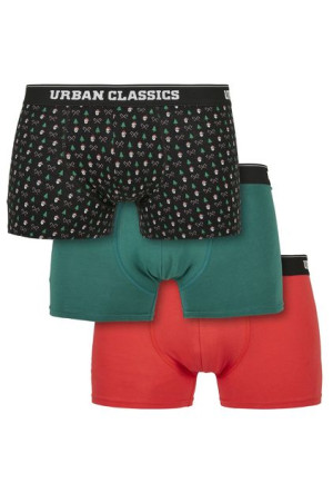 Bokserki Organic X-Mas Boxer Shorts 3-Pack