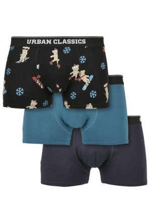 Bokserki Organic X-Mas Boxer Shorts 3-Pack