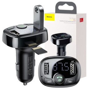 Baseus Transmiter FM Ładowarka Bluetooth MP3 Audio