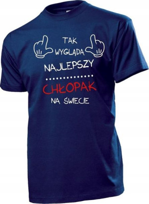 Koszulka na WALENTYNKI dla niego chłopaka KING