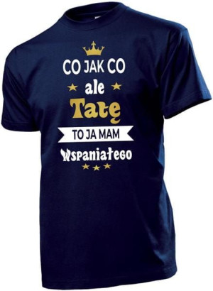 Stylowy Prezent Dla Taty Koszulka Na Dzień Ojca
