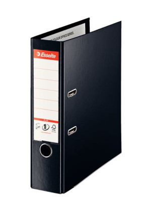 Segregator Esselte Vivida Plus No.1 A4/80mm - czarny
