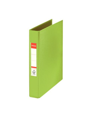 Segregator Esselte z 2 ringami A5/40mm - zielony
