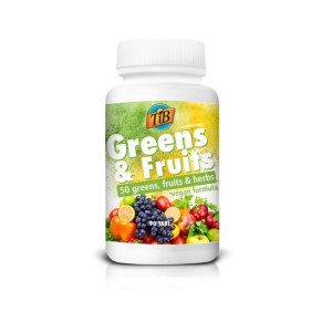 TiB Greens & Fruits - 90 tabletek