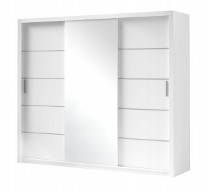 Szafa przesuwna 250cm Z LUSTREM DENIRO NB8L
