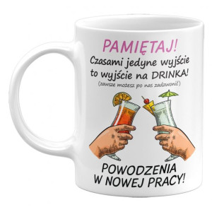 Kubek Na Pożegnanie Koleżanki Z Pracy, 330ml